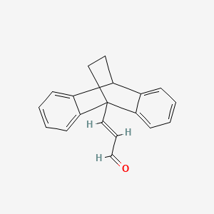 molecular formula C19H16O B1440818 3-(9,10-Ethanoanthracen-9(10H)-yl)prop-2-enal CAS No. 38849-09-1