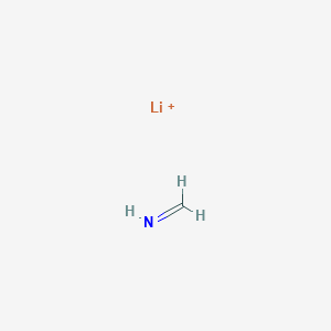 molecular formula CH3LiN+ B14408322 Lithium;methanimine CAS No. 83928-27-2