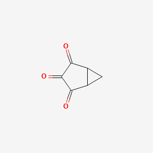 molecular formula C6H4O3 B14408441 Bicyclo[3.1.0]hexane-2,3,4-trione CAS No. 81640-31-5