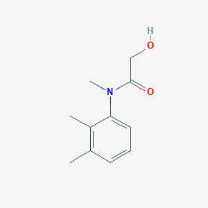 molecular formula C11H15NO2 B14408465 N-(2,3-Dimethylphenyl)-2-hydroxy-N-methylacetamide CAS No. 80527-10-2