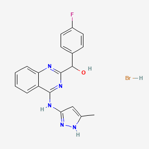 molecular formula C19H17BrFN5O B1440854 AC-430 CAS No. 1359828-49-1