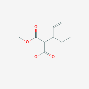 molecular formula C11H18O4 B14408689 Dimethyl (4-methylpent-1-en-3-yl)propanedioate CAS No. 87802-96-8