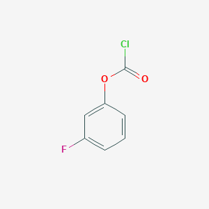 molecular formula C7H4ClFO2 B1440877 3-Fluorophenyl chloroformate CAS No. 68622-07-1