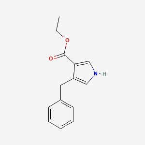 Ethyl 4-benzyl-1H-pyrrole-3-carboxylate
