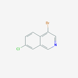 4-Bromo-7-chloroisoquinoline
