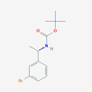 (S)-tert-butyl 1-(3-bromophenyl)ethylcarbamate