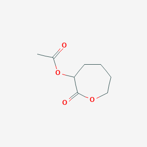 molecular formula C8H12O4 B14408900 2-Oxooxepan-3-yl acetate CAS No. 87532-16-9