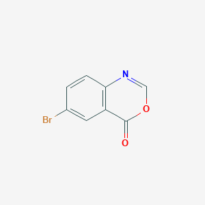 molecular formula C8H4BrNO2 B1440895 6-Bromo-4H-3,1-benzoxazin-4-one CAS No. 449185-77-7