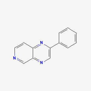 molecular formula C13H9N3 B14409052 2-Phenylpyrido[3,4-b]pyrazine CAS No. 86988-53-6
