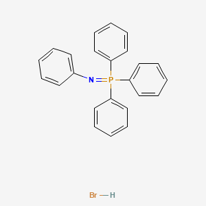 molecular formula C24H21BrNP B14409112 Triphenyl(phenylimino)-lambda5-phosphane;hydrobromide CAS No. 87240-25-3