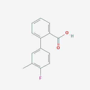 2-(4-Fluoro-3-methylphenyl)benzoic acid