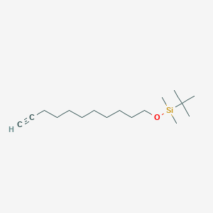 molecular formula C17H34OSi B144092 t-Butyldimethyl(undec-10-ynyloxy)silane CAS No. 132260-32-3
