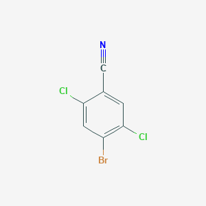 molecular formula C7H2BrCl2N B1440955 4-Bromo-2,5-dichlorobenzonitrile CAS No. 1349717-20-9