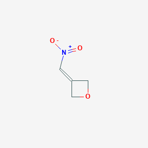 molecular formula C4H5NO3 B1440973 3-(Nitromethylene)oxetane CAS No. 922500-95-6
