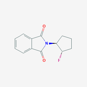 2-[(1S,2S)-2-fluorocyclopentyl]isoindole-1,3-dione