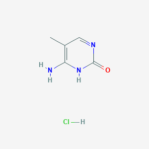 molecular formula C5H8ClN3O B014410 5-甲基胞嘧啶盐酸盐 CAS No. 58366-64-6