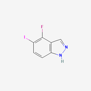 4-Fluoro-5-iodo-1H-indazole