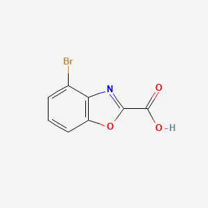 4-Bromobenzo[d]oxazole-2-carboxylic acid