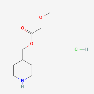 4-Piperidinylmethyl 2-methoxyacetate hydrochloride