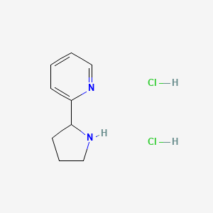 molecular formula C9H14Cl2N2 B1441050 2-(Pyrrolidin-2-yl)pyridine dihydrochloride CAS No. 1228879-12-6