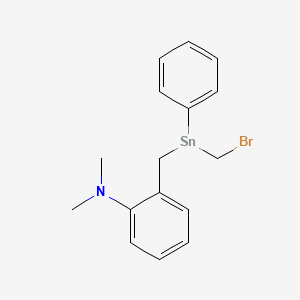 molecular formula C16H19BrNSn B14410827 CID 71414612 