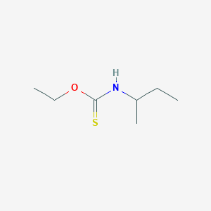 molecular formula C7H15NOS B14410857 sec-Butylcarbamothioic acid, O-ethyl ester CAS No. 82360-12-1