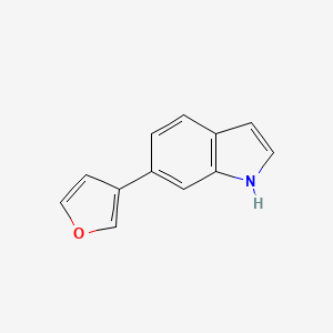 6-(Furan-3-yl)-1H-indole