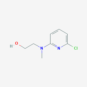 molecular formula C8H11ClN2O B1441103 2-((6-Chloropyridin-2-yl)(methyl)amino)ethanol CAS No. 1219981-49-3