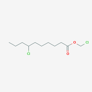 molecular formula C11H20Cl2O2 B14411086 Chloromethyl 7-chlorodecanoate CAS No. 80418-84-4