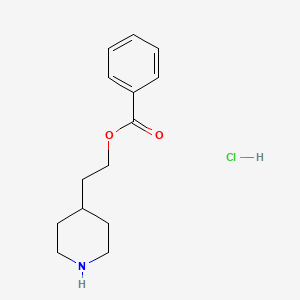 2-(4-Piperidinyl)ethyl benzoate hydrochloride