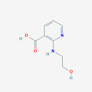 2-[(2-Hydroxyethyl)amino]nicotinic acid