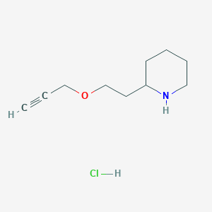 2-[2-(2-Propynyloxy)ethyl]piperidine hydrochloride
