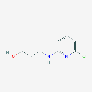 3-[(6-Chloro-2-pyridinyl)amino]-1-propanol