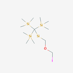 molecular formula C12H31IOSi4 B14411313 CID 78067579 