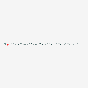 molecular formula C16H30O B14411361 Hexadeca-3,6-dien-1-ol CAS No. 84653-91-8