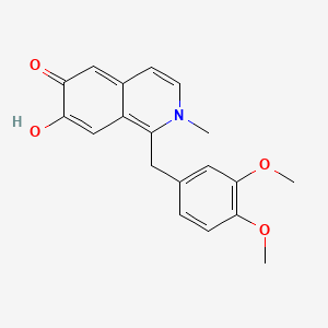 molecular formula C19H19NO4 B14411463 Protopapaverine CAS No. 83803-44-5