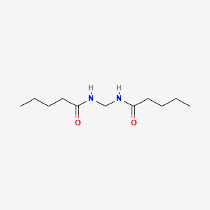 molecular formula C11H22N2O2 B14411655 N,N'-Methylenedipentanamide CAS No. 87740-47-4