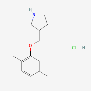 3-[(2,5-Dimethylphenoxy)methyl]pyrrolidine hydrochloride