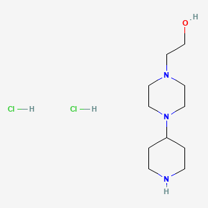 2-[4-(4-Piperidinyl)-1-piperazinyl]-1-ethanol dihydrochloride
