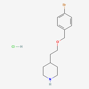 4-{2-[(4-Bromobenzyl)oxy]ethyl}piperidine hydrochloride