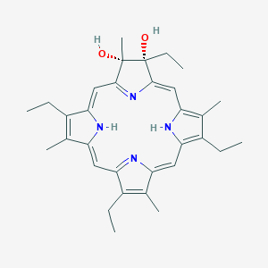 molecular formula C32H40N4O2 B144118 2,3-Dihydroxyetiochlorin CAS No. 130650-84-9