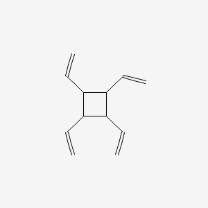 molecular formula C12H16 B14411832 cis,trans,cis-1,2,3,4-Tetravinylcyclobutane CAS No. 87753-95-5