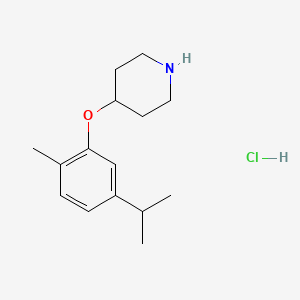 4-(5-Isopropyl-2-methylphenoxy)piperidine hydrochloride