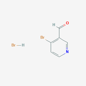 molecular formula C6H5Br2NO B1441199 4-Bromonicotinaldehyde hydrobromide CAS No. 1150271-34-3