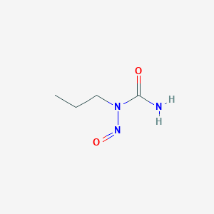 molecular formula C4H9N3O2 B014412 N-NITROSO-N-PROPYL UREA CAS No. 816-57-9