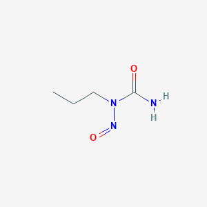 molecular formula C4H9N3O2 B014412 N-Propyl-N-nitrosourea CAS No. 816-57-9