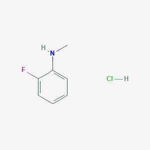 molecular formula C7H9ClFN B1441200 2-Fluoro-N-methylaniline hydrochloride CAS No. 1187386-14-6