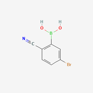 5-Bromo-2-cyanophenylboronic acid