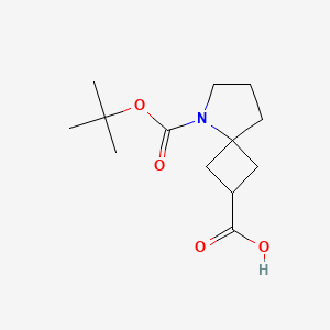 5-(Tert-butoxycarbonyl)-5-azaspiro[3.4]octane-2-carboxylic acid