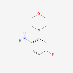 4-Fluoro-2-morpholinoaniline